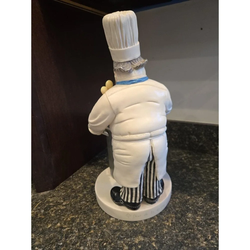 French Chef Kitchen Utensil Holder - Tracy S. Flickinger - 1998 - Unique Gift